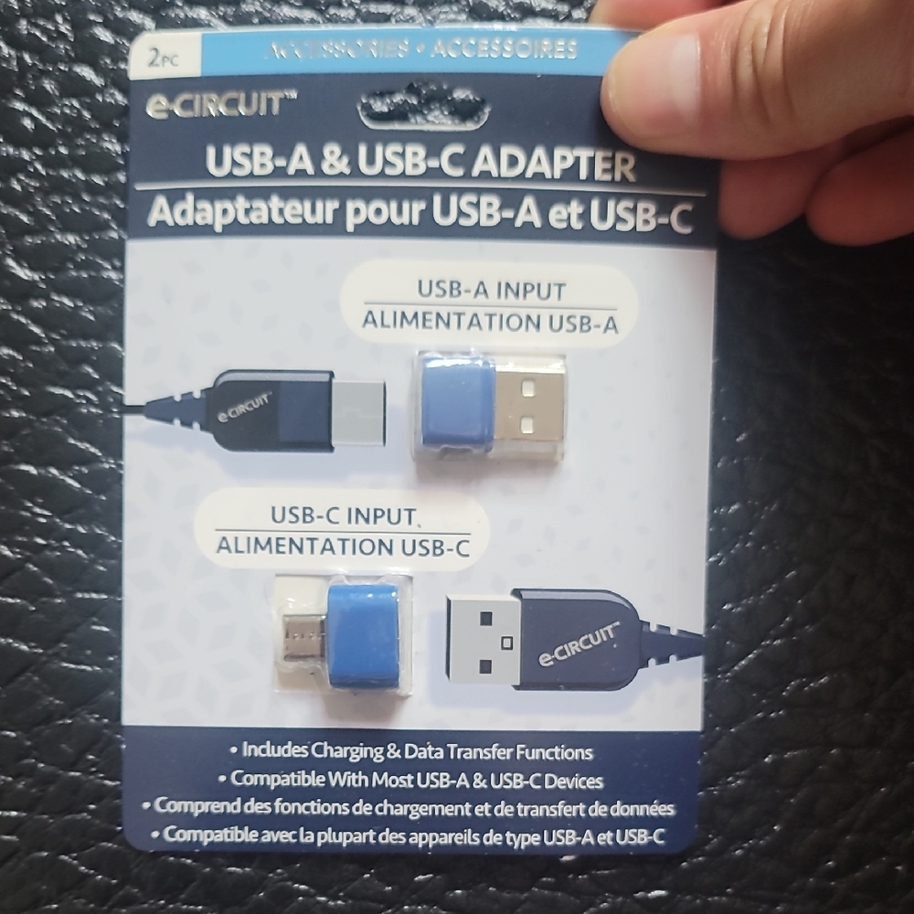 eCircuit USB-A & USB-C Adapter
